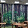 Klasikiniai roletai su spauda muziejaus klasėje