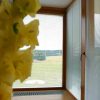 Horizontalios aliumininės žaliuzės ant didelių langų