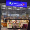 Lauresta aliuminės grotos Narvesen parduotuvėje