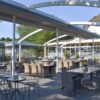 Pergola su automatizuotu stogo valdymu
