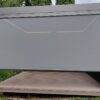 Bioklimatinė pergola su lauko roletais nuo saulės ir vėjo