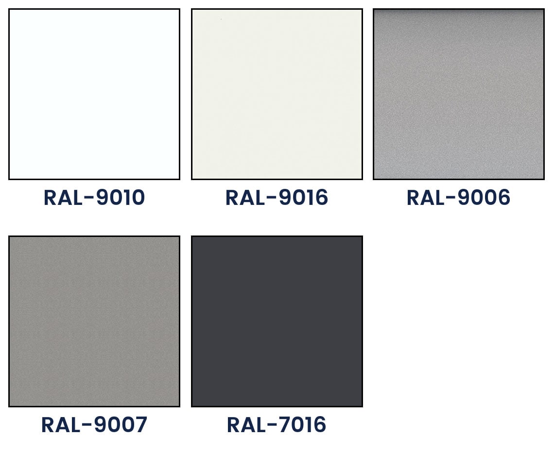 C 50 basic lamellae color palette