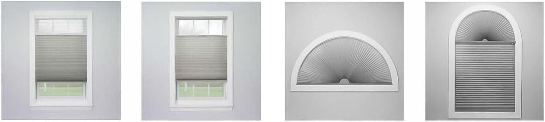 Form pleated blinds shapes windows