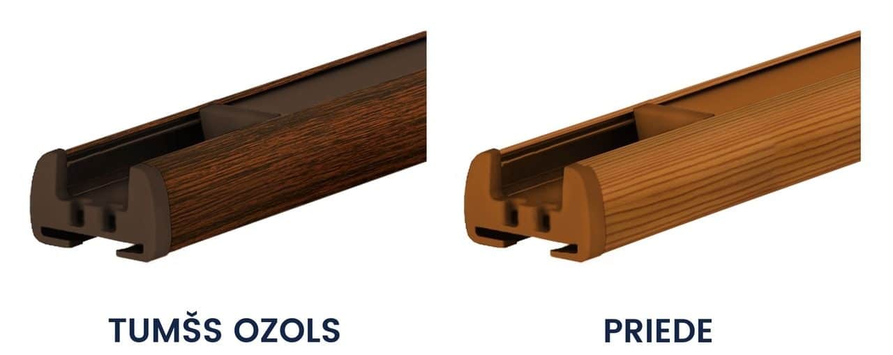 Koka Profili Plisse Zaluzijas