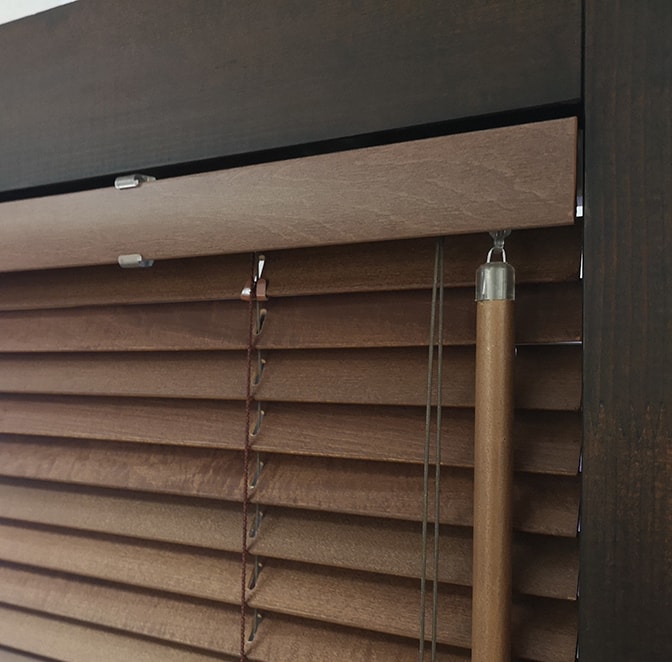 Standard wooden blinds mechanism good price discounts