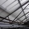Sunshield tipo lubos iš pastato vidaus