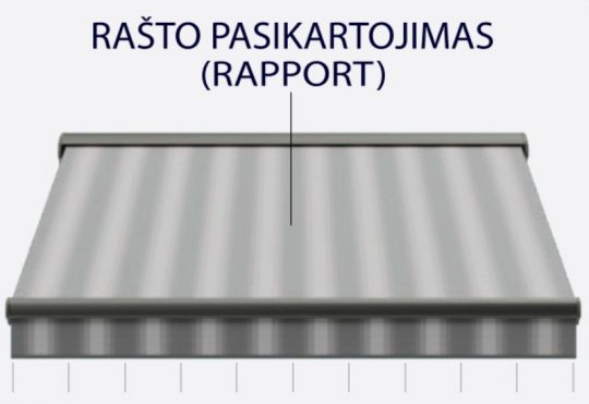 Rapport rašto pasikartojimas