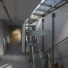 Stiklinio stogo uždengimai galerijoms