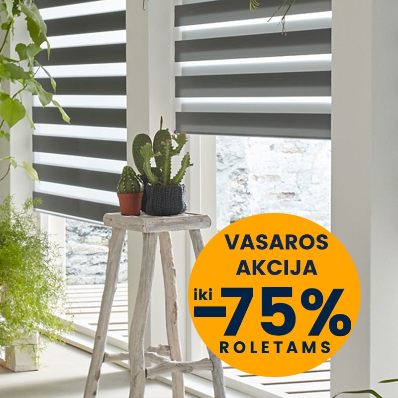Vasaros nuolaidos roletai langui kaina