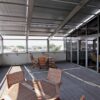 Stiklinio verandos stogo uždengimas iš apačios