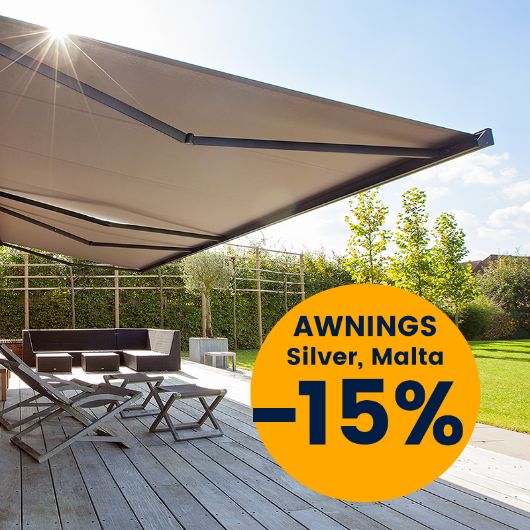 promotion discount awnings 15 proc