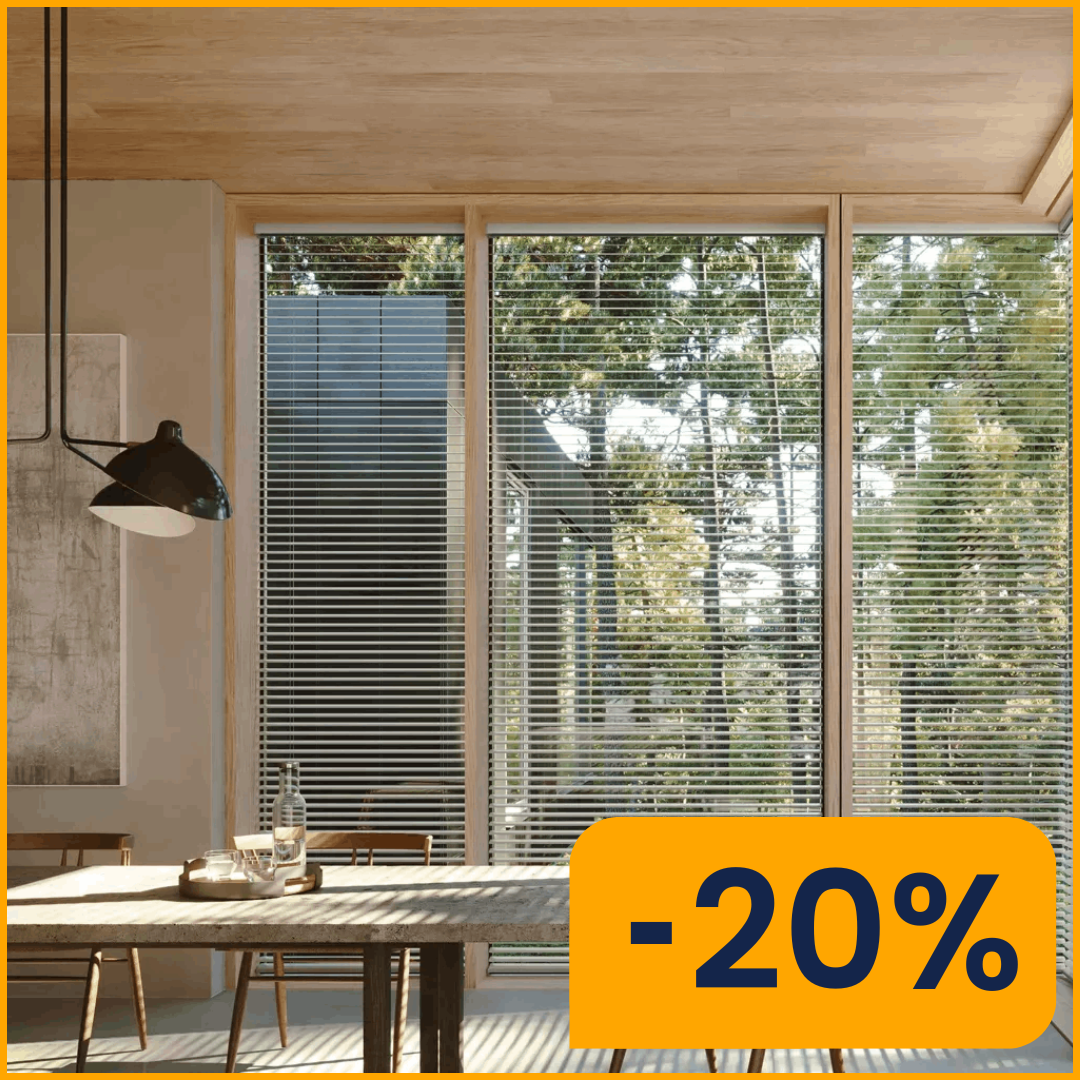 Horizontalios aliumines zaliuzes Lauresta