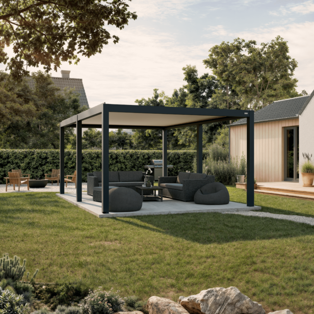 EQUA bioklimatine pergola kieme Lauresta EQUA bioklimatine pergola kieme Lauresta